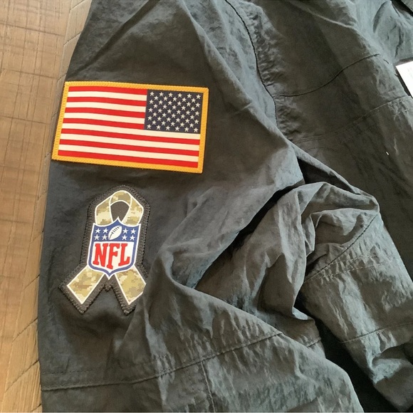 Nike NFL Dallas Cowboys Salute to ServiceFull-Zip Jacket Mens 2XL Black New - Picture 5 of 10